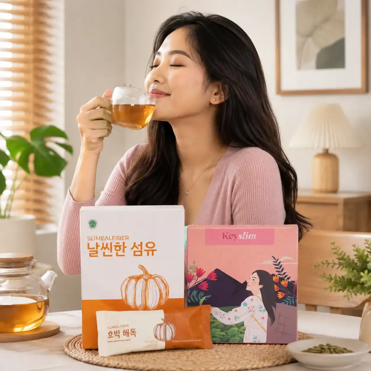 Fiber Drink Pumpkin Hover